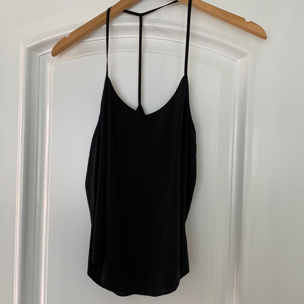 Joes Silk Black Blouse- Size S